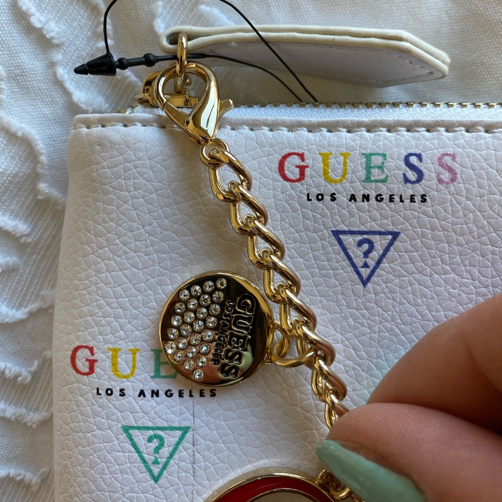 Guess Clutch with Gold Chain